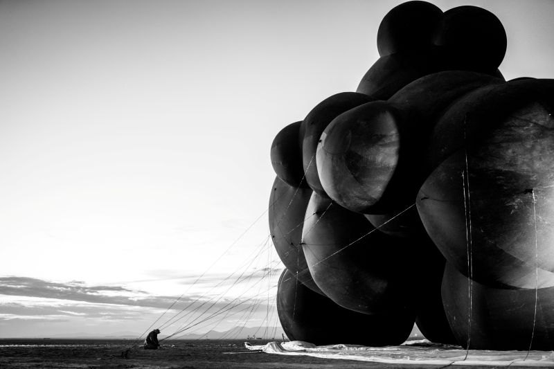 «Чорна хмара» після урагану в пустелі. 