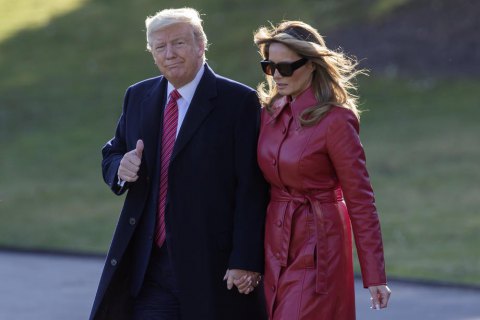 Трамп із дружиною запустили офіційний сайт 45-го президента США