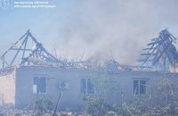 Через російський обстріл Запорізького району постраждав цивільний