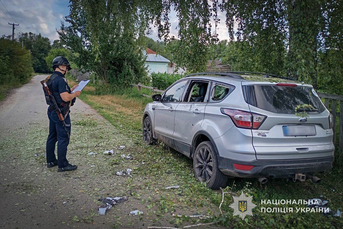 Наслідки російської атаки на Сумщині
