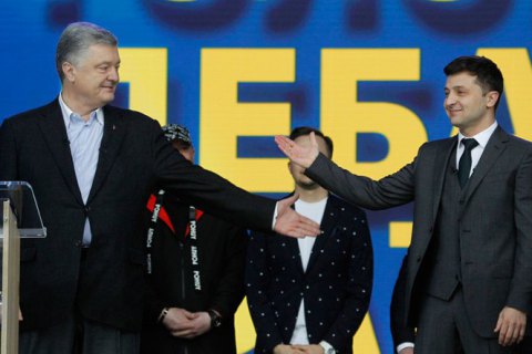 Зеленский назван политиком года в Украине, Порошенко - на втором месте