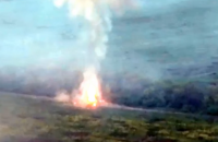 Десантники показали видео уничтожения танка оккупантов с помощью Javelin