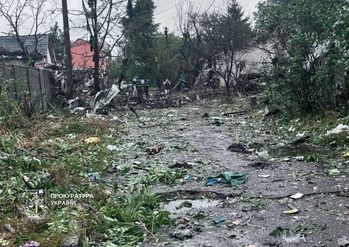 Consequences of the attack in Kyiv