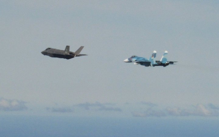 Італійські винищувачі перехопили російські літаки у Балтійському регіоні