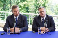Янукович и Коморовский договорились о новой встрече
