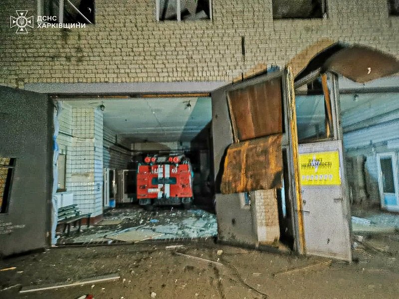 Пожежне депо на Харківщині