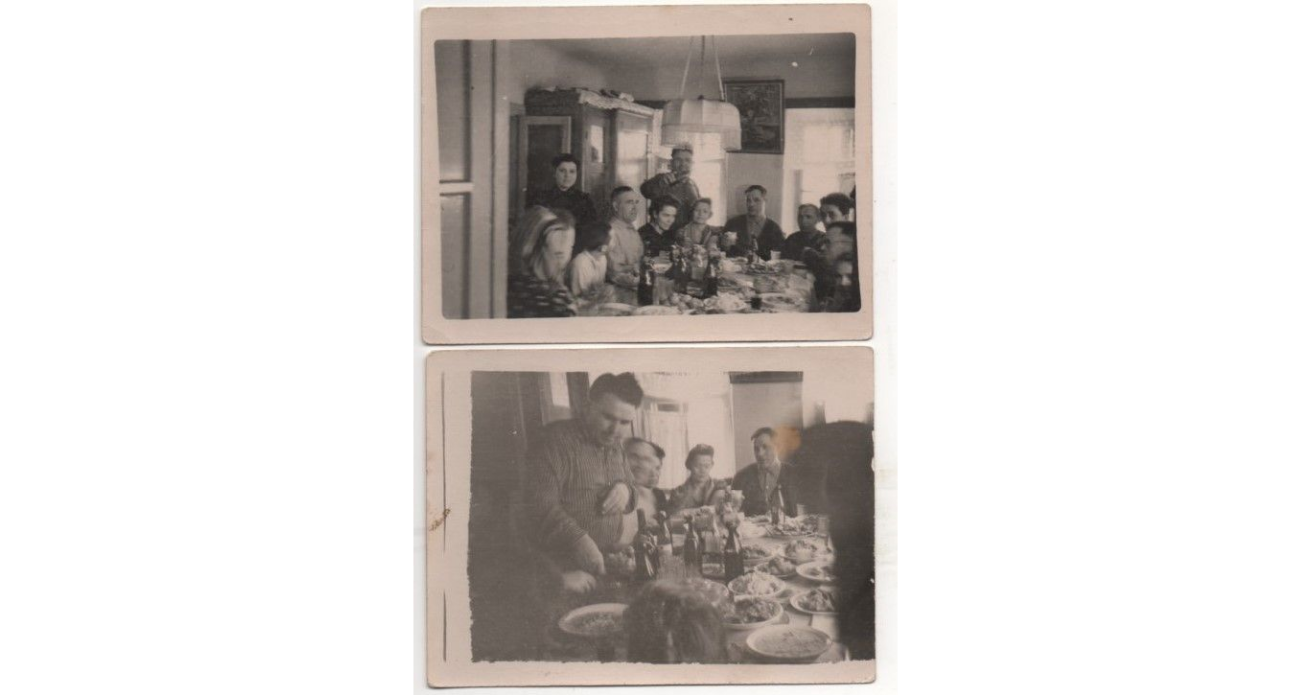 Сімейне застілля, Краматорськ, 7 листопада 1957