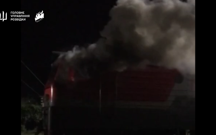 У Росії партизани спалили десятки локомотивів, які використовувалися для логістики на війні