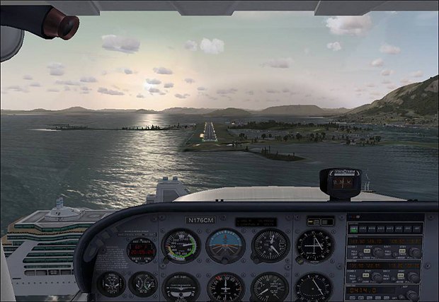 Скріншот гри Microsoft Flight Simulator X 7