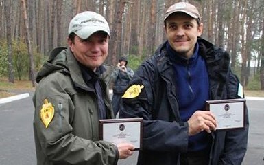  Руслан Лужевский(справа) и Александр Анищенко