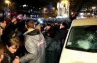 ​Милиция объяснила столкновения на Европейской площади опасностью взрыва