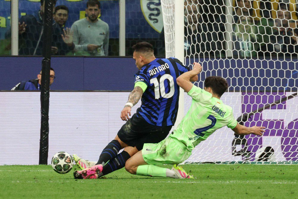 Невдалий підкат Кубарсі 