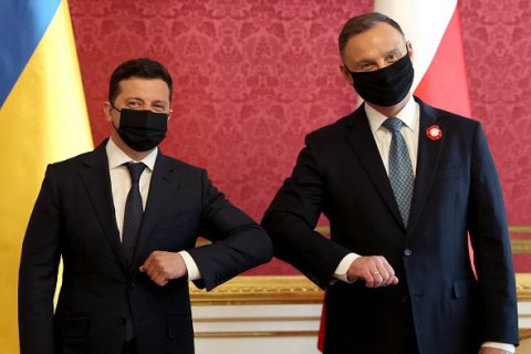 Президенти України та Польщі обговорили дипломатичні зусилля з деескалації