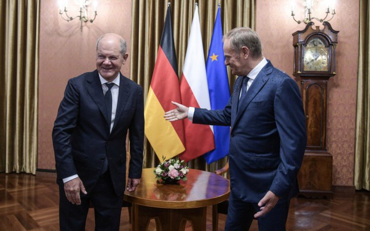 Шольц зустрінеться з Туском у Варшаві у межах прощального візиту