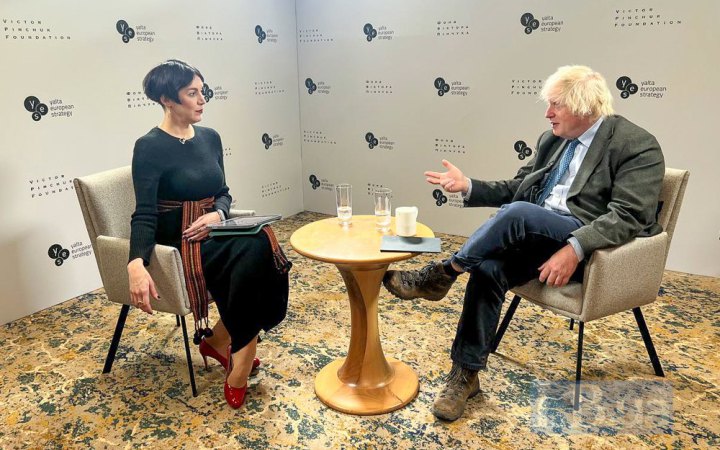 Борис Джонсон: «Де гарантії того, що, навіть якщо Україна віддасть частину Донбасу, то Путін зупиниться?»