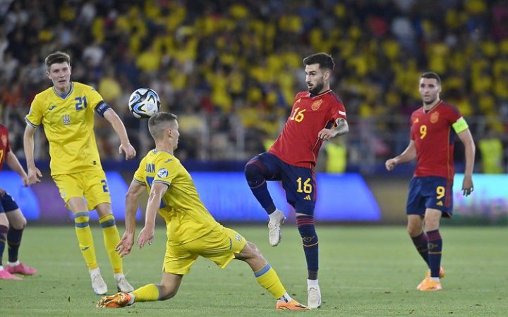 Збірна України з футболу розгромно програла іспанцям півфінал Євро-2023 (U-21)