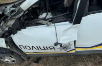 У Вовчанську російський дрон підірвав автомобіль з поліцейськими, які їхали евакуйовувати людей