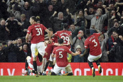 "Юнайтед" впервые со времен Фергюсона выиграл оба дерби Манчестера в одном сезоне Английской Премьер-Лиги