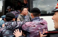 В Казахстане на митингах, связанных с выборами, задержали 9 журналистов 