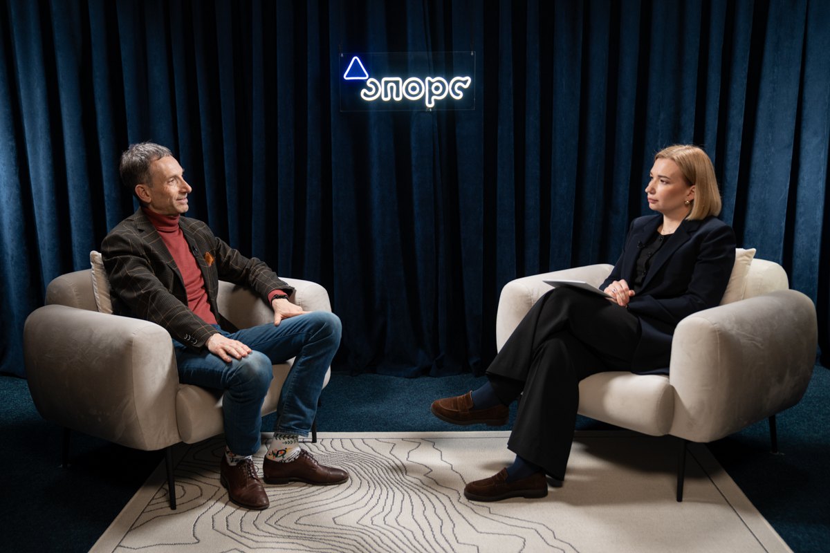 Віталій Портников і Ольга Айвазовська