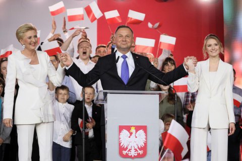 Дуда лідирує на виборах президента Польщі