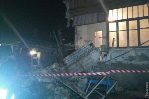 В Одесі обвалилася стіна житлового будинку