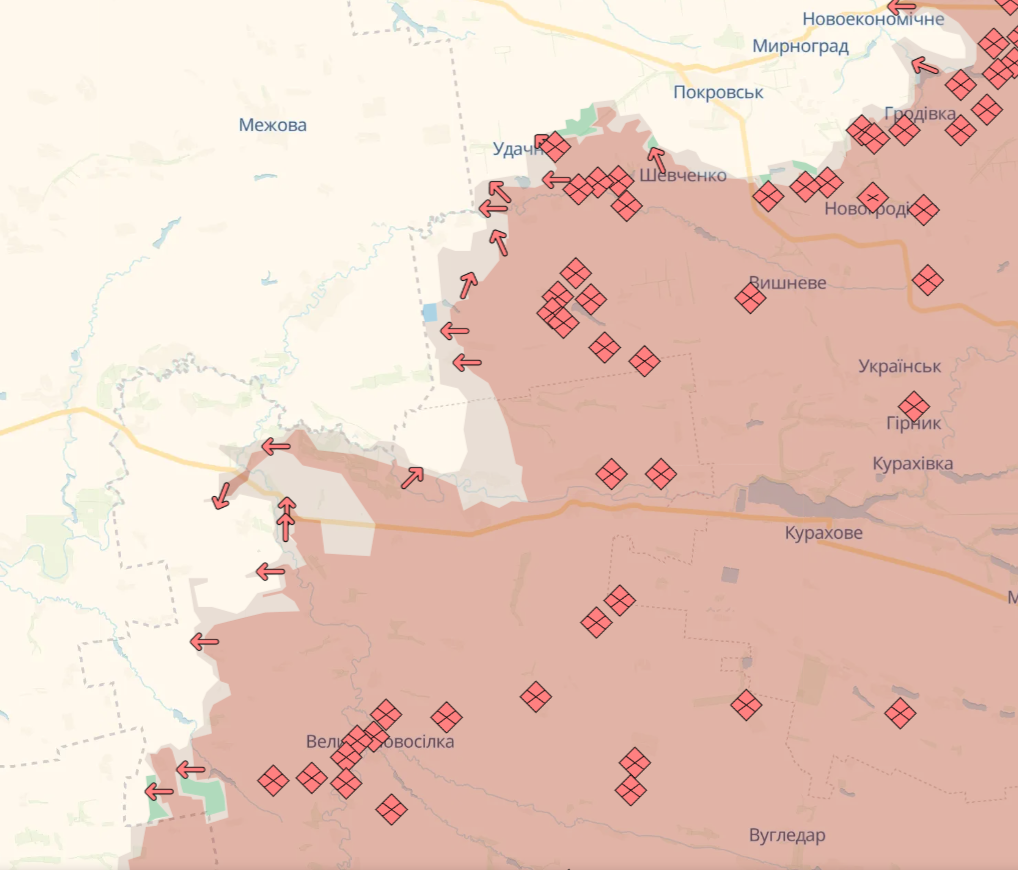 Ситуація в зоні відповідальності ОТУ &quot;Донецьк&quot; на початок липня
