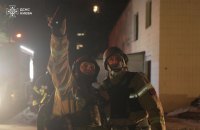 У Києві ліквідують наслідки нічного комбінованого удару росіян (оновлено)