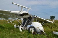 Возле Львова упал двухместный самолет, погиб пилот