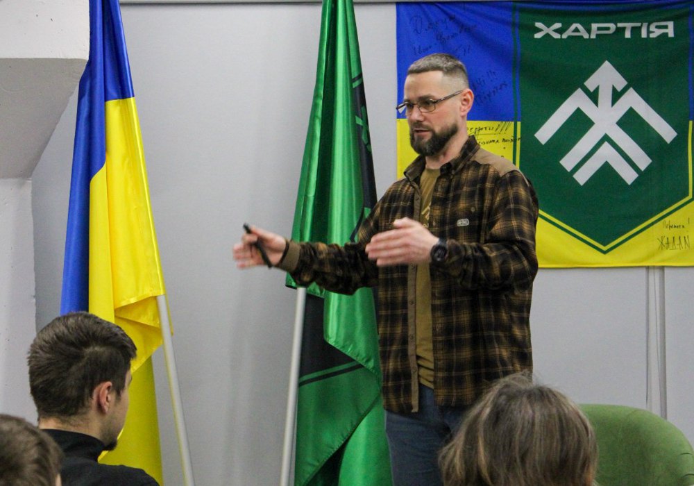 Олексій «Дід», командир роти РЕБ 2-го корпусу Нацгвардії «Хартія»