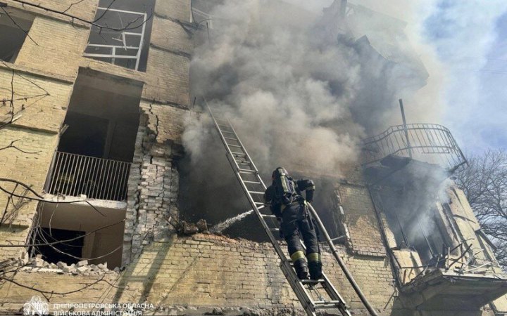 Госпіталізували ще одну постраждалу внаслідок вчорашнього удару по Дніпру