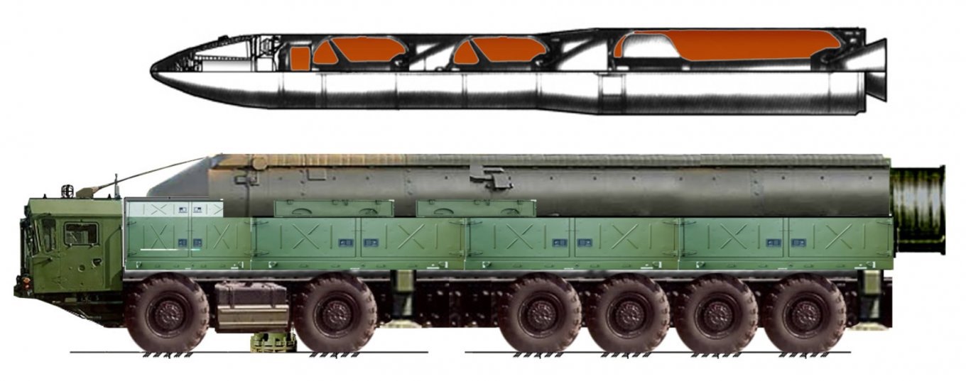 Можливий вигляд РС-26 &quot;Рубеж&quot;