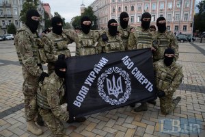 Батальон "Азов" уничтожил блокпост террористов под Донецком