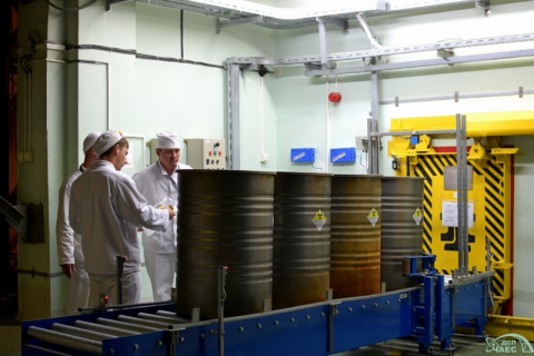 На ЧАЭС запустили завод по переработке жидких радиоактивных отходов
