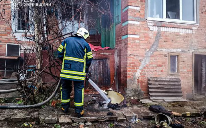 На Харківщині у пожежі загинуло двоє літніх людей