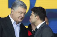 Зеленский обогнал Порошенко и по президентскому рейтингу, и по антирейтингу, - опрос КМИС