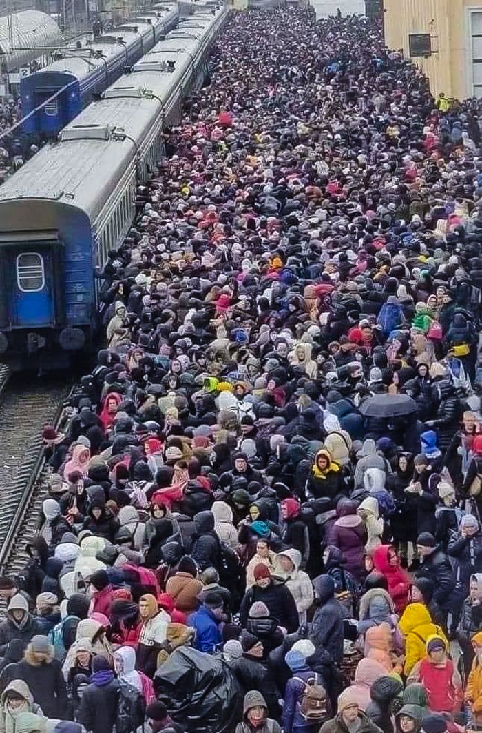 Евакуація з харківського вокзалу, 6 березня 2023