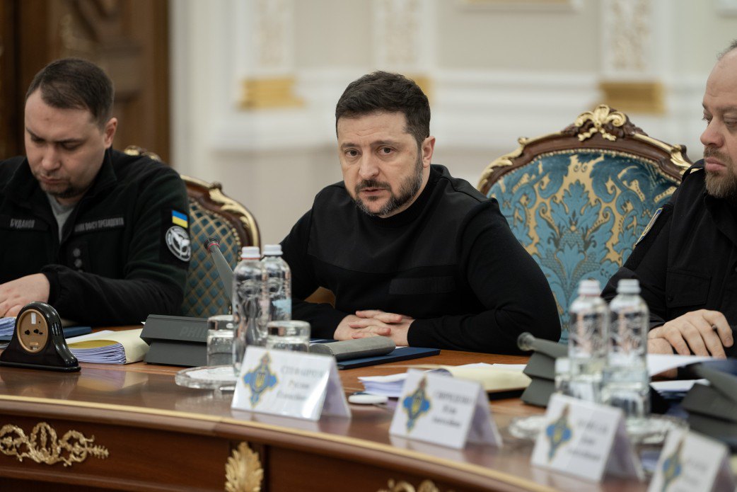 Володимир Зеленський під час засідання РНБО, на якому затвердили комплексні плани енергетичної стійкості областей і міст країни 3 березня 2026.