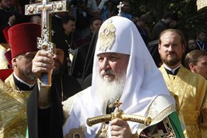 Патриарх Кирилл окрестил памятник Владимиру своим именем 