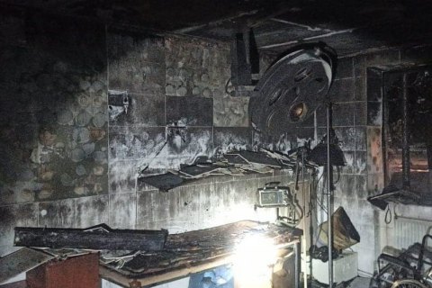 Во время пожара в Косовской больнице пострадали трое медиков, двое из них – в критическом состоянии