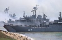 Россия провела военные учения в оккупированном Крыму 