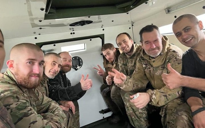 Україна повернула з російського полону ще 32 військових