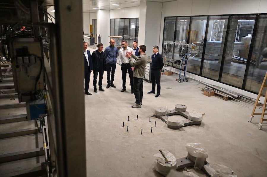 Будівництво нового заводу «Біофарма Плаза»