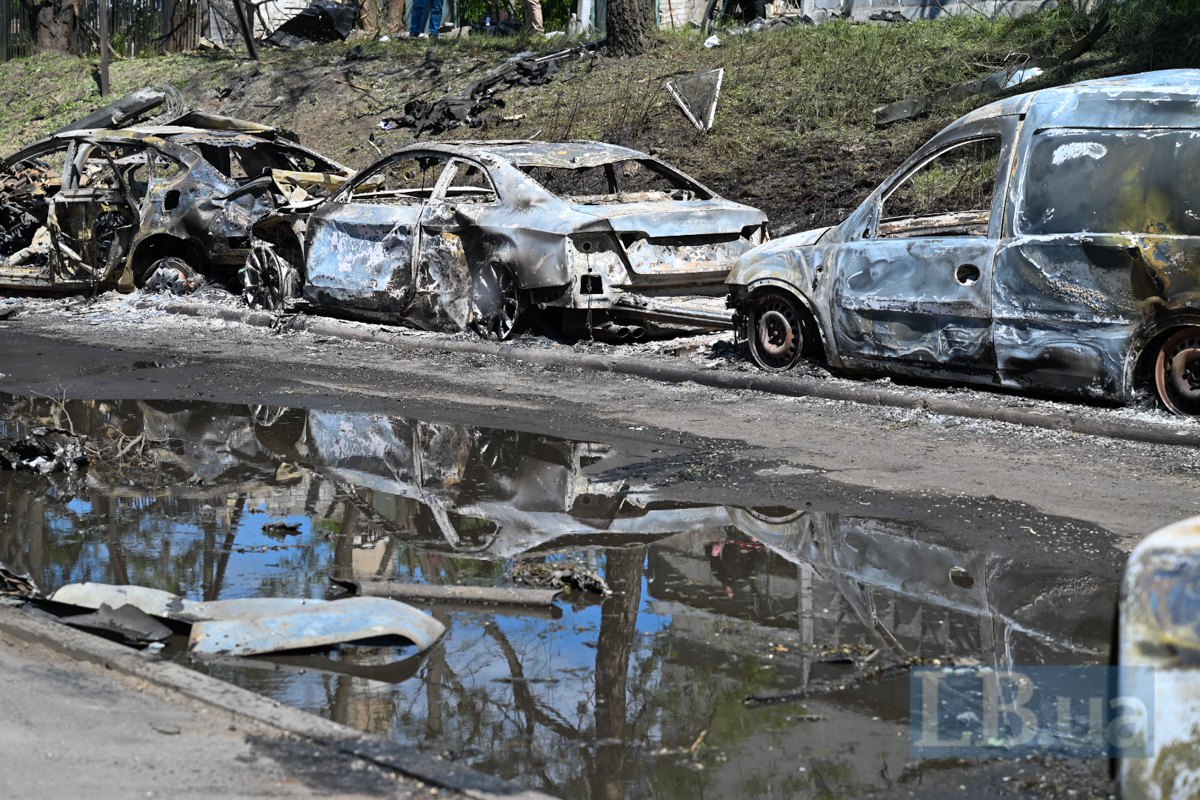 Наслідки обстрілу Подільського району Києва, 2 червня 
