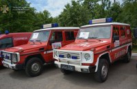 З Австрії в Україну прибули 11 одиниць пожежної та рятувальної техніки і п'ять реанімобілів, - ДСНС