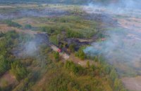 Режим ЧС из-за пожара на торфяных полях объявлен в Черкасской области