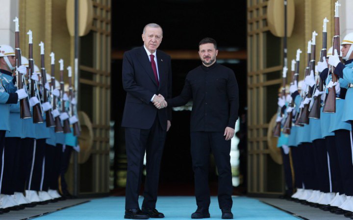 В Анкарі завершилася зустріч Зеленського й Ердогана (доповнено)