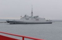 Французский фрегат Auvergne вошел в Одессу