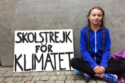 16-річна шведка Грета Тунберг, яка виступає за збереження клімату, отримає дитячу премію миру