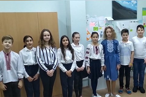 «Щоб ви перемагали!». Дети записали видеопоздравление с Днём Святого Николая для бойцов 72-ой бригады